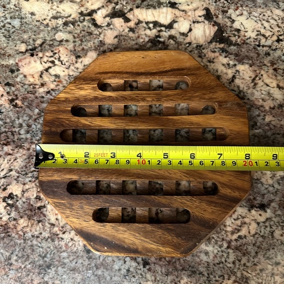 3 Wood Trivet, Hot Plates set - Picture 6 of 10